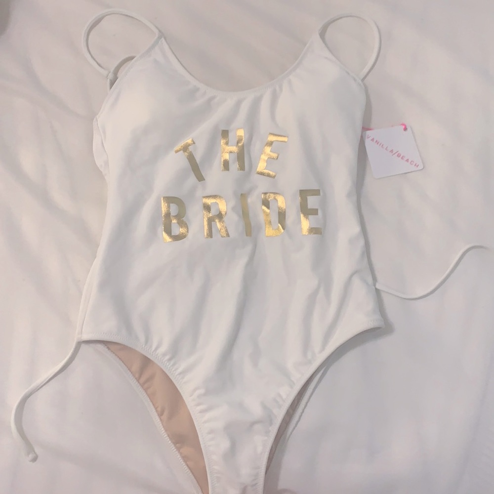 The Bride one piece bathing suit